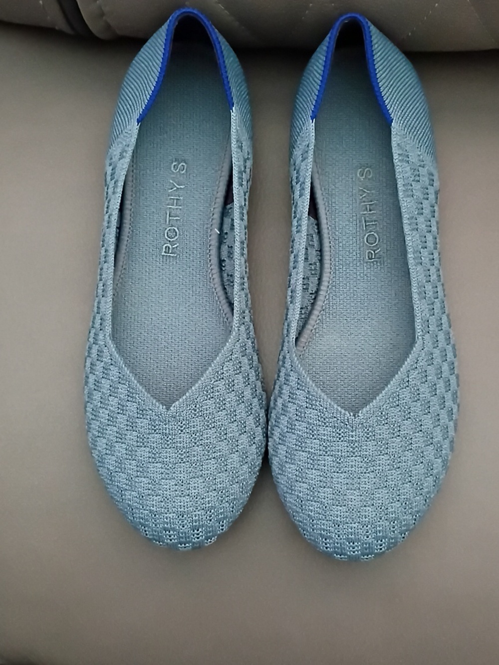 Rothy's The Flat Sky Blue Flats (Sz. 7) - Picture 3 of 8
